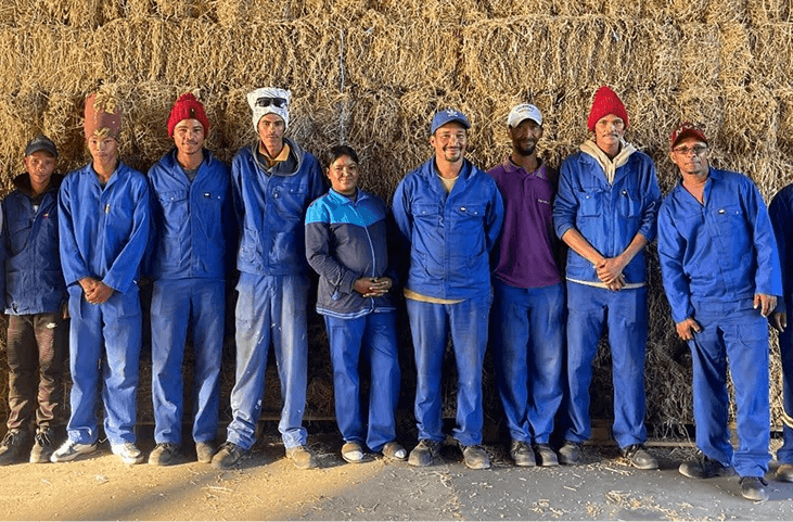 Witklip Farm community initiatives promoting sustainable agriculture development